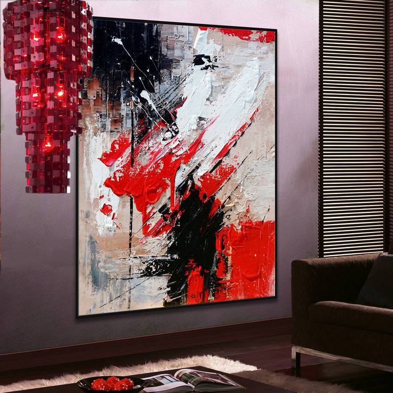 Original Contemporary Abstract Painting by Angel Chau
