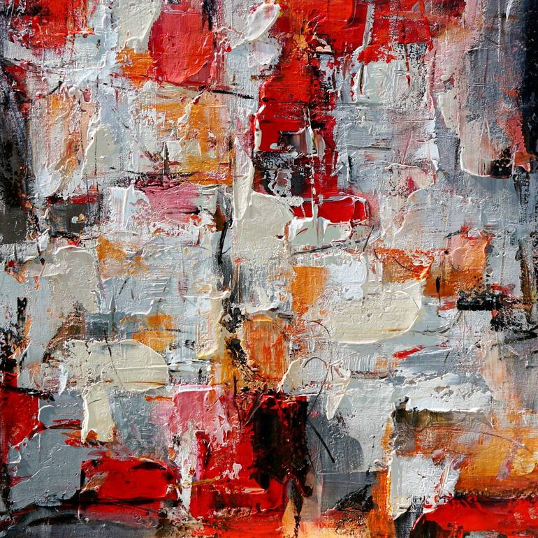 Original Contemporary Abstract Painting by Angel Chau