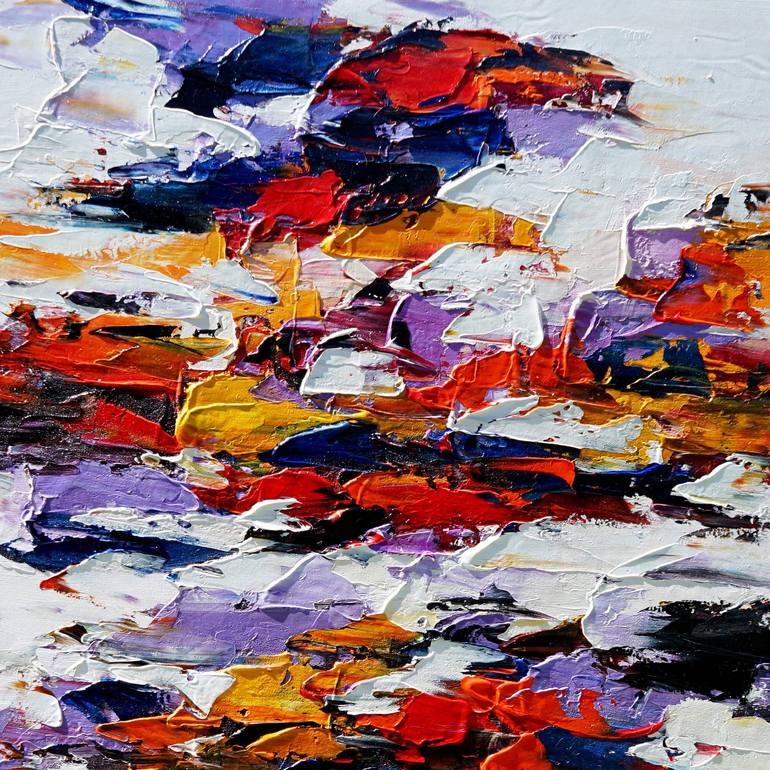 Original Contemporary Abstract Painting by Angel Chau