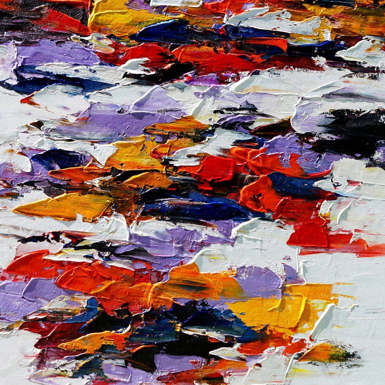 Original Contemporary Abstract Painting by Angel Chau