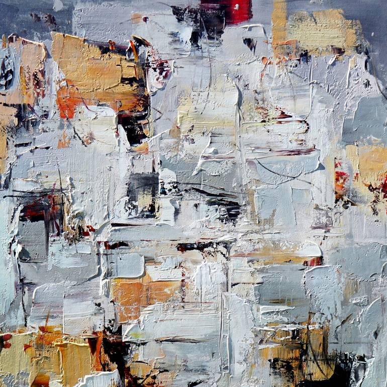 Original Contemporary Abstract Painting by Angel Chau