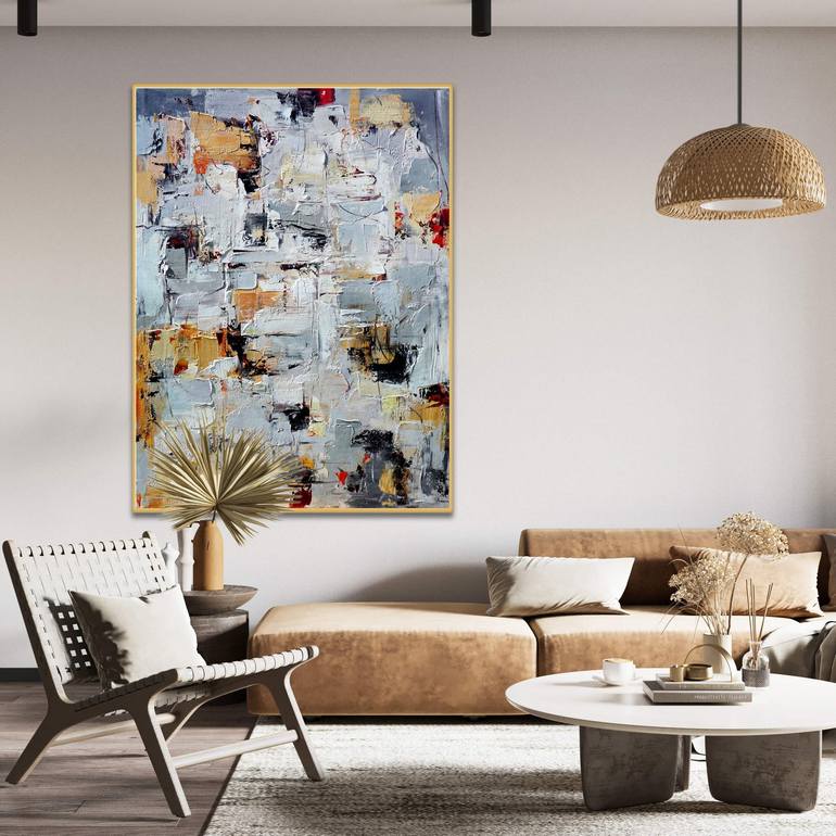 Original Abstract Painting by Angel Chau