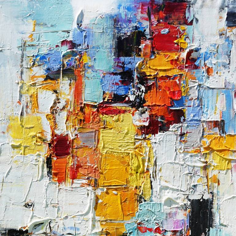 Original Contemporary Abstract Painting by Angel Chau