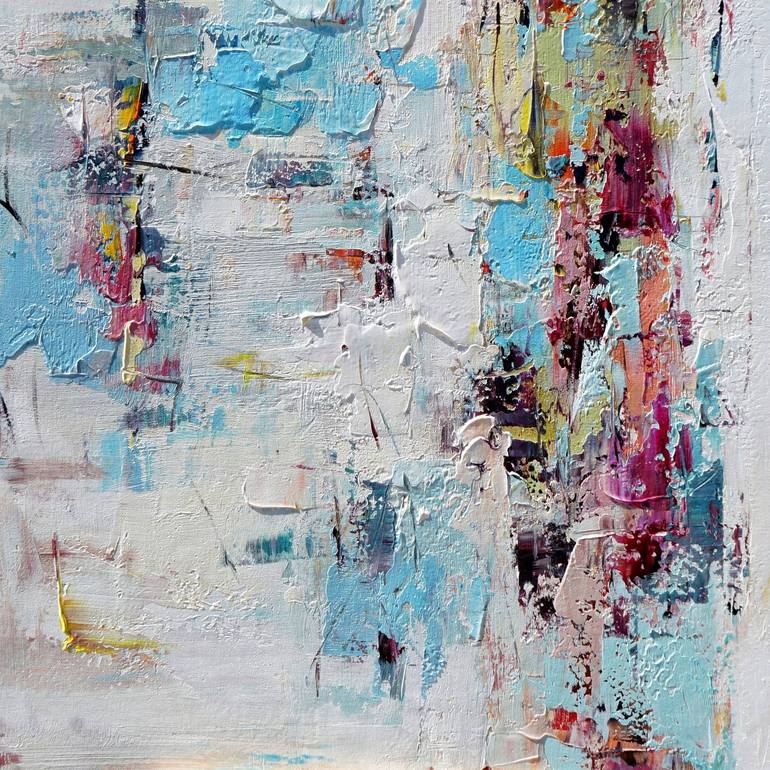 Original Contemporary Abstract Painting by Angel Chau