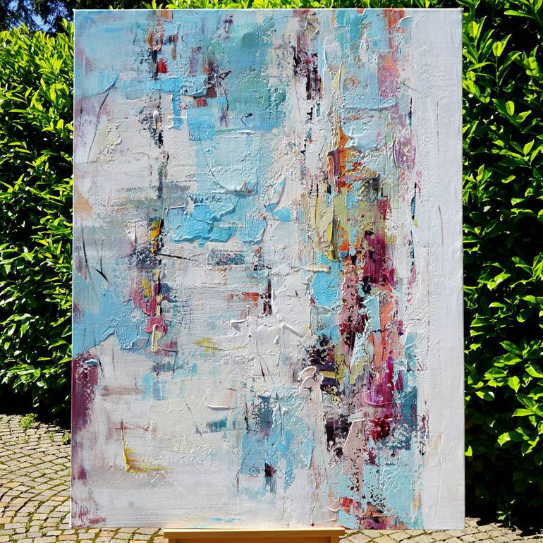 Original Contemporary Abstract Painting by Angel Chau