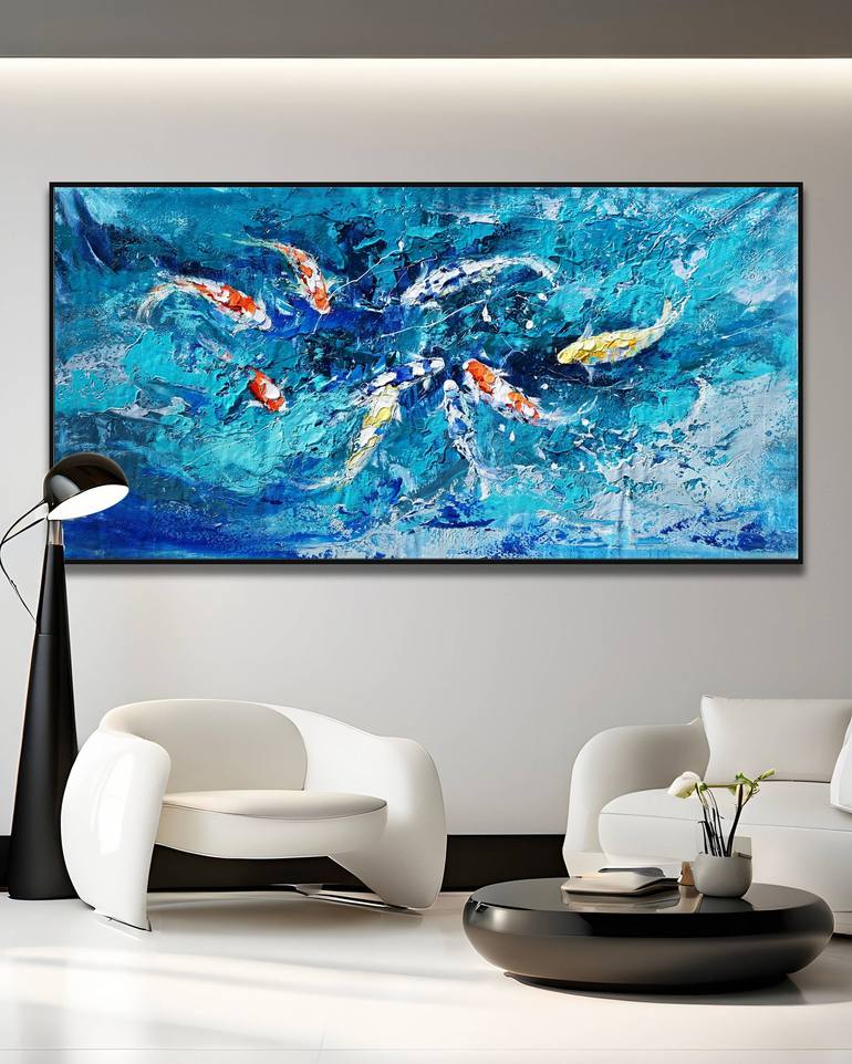 Original Contemporary Abstract Painting by Angel Chau