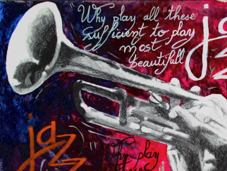 Original Figurative Pop Culture/Celebrity Painting by Kikib Christine Benassaya