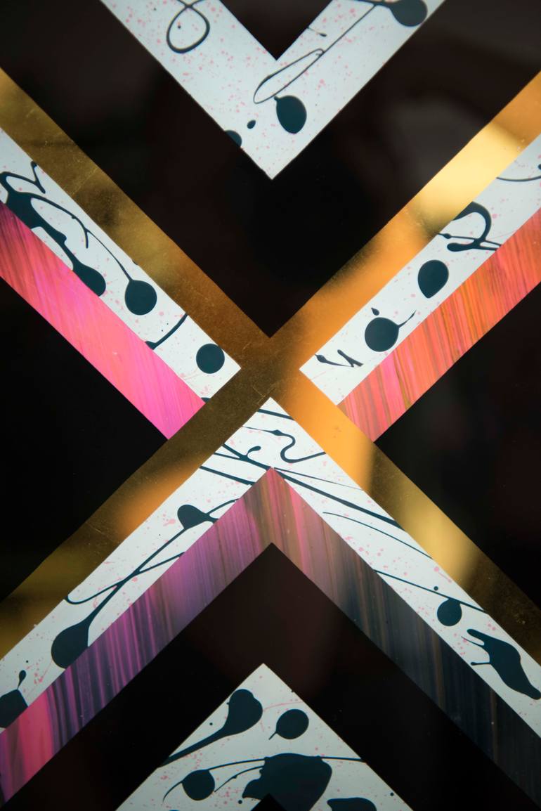 Original Pop Art Typography Painting by Archie Proudfoot