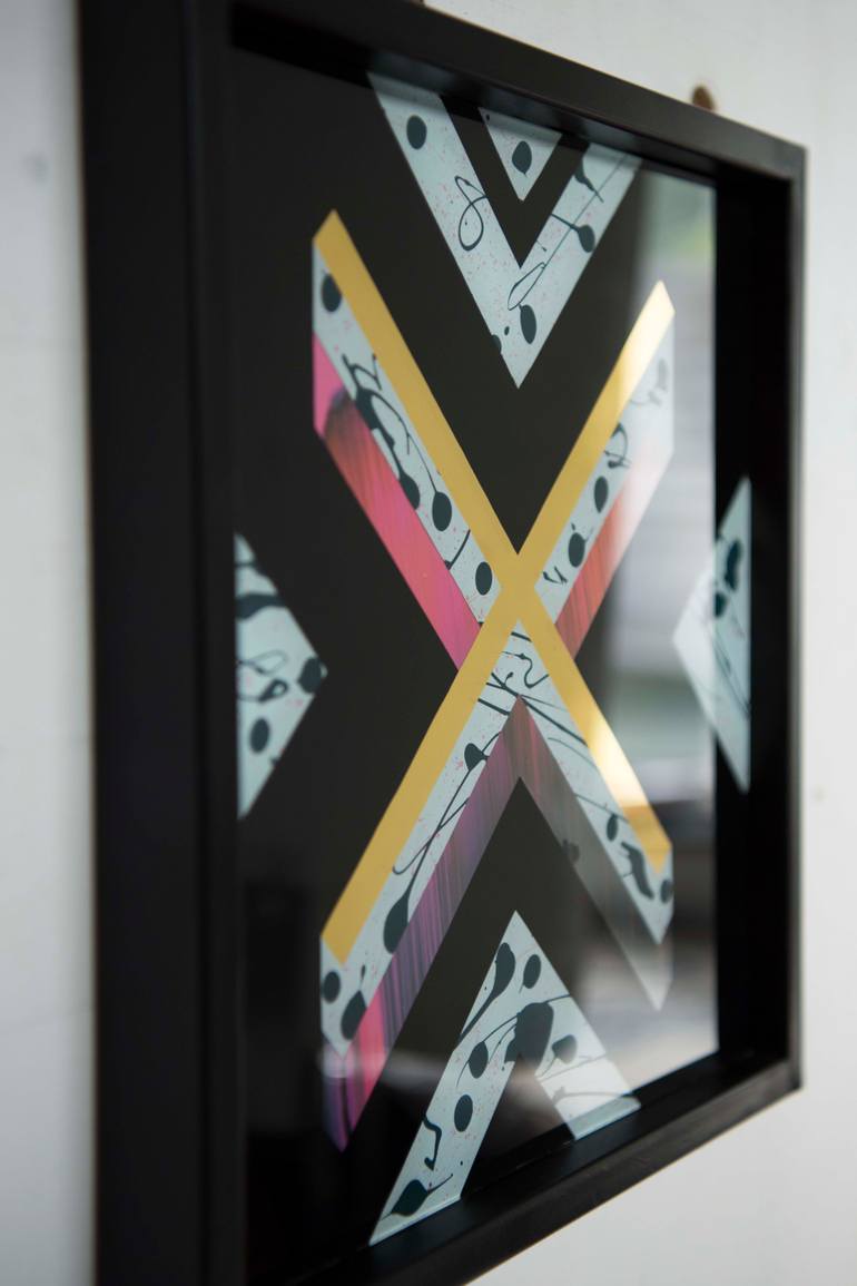 Original Pop Art Typography Painting by Archie Proudfoot