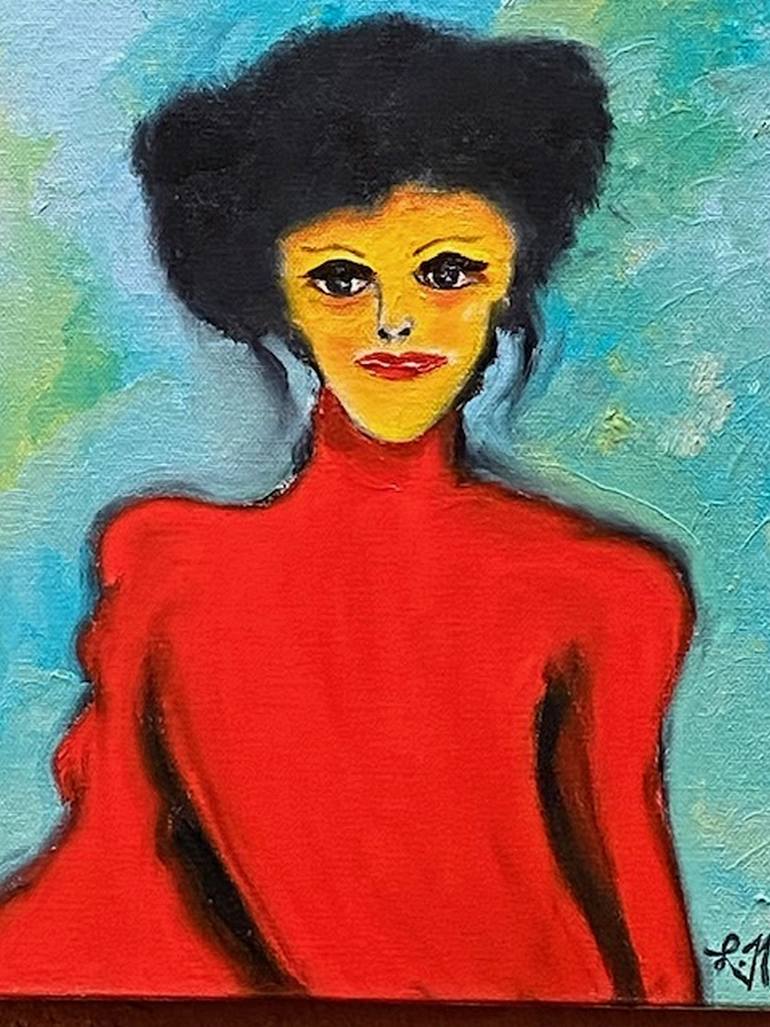 Original Figurative People Painting by Leon Nicholas Kalas