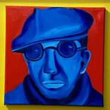 Portrait in Blue by Leon Nicholas Kalas