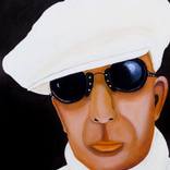 Man with Dark Glasses by Leon Nicholas Kalas