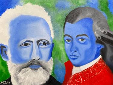 Original People Paintings by Leon Nicholas Kalas