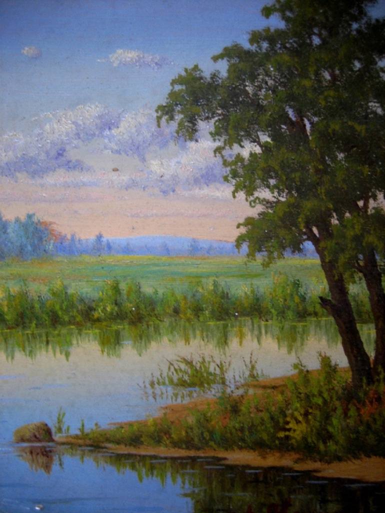 Original Realism Landscape Painting by Vyacheslav Proskuriakov