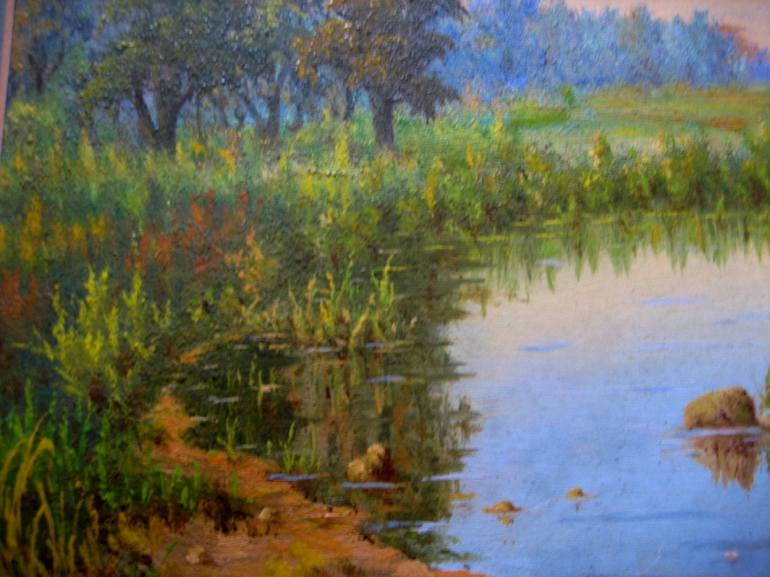 Original Realism Landscape Painting by Vyacheslav Proskuriakov