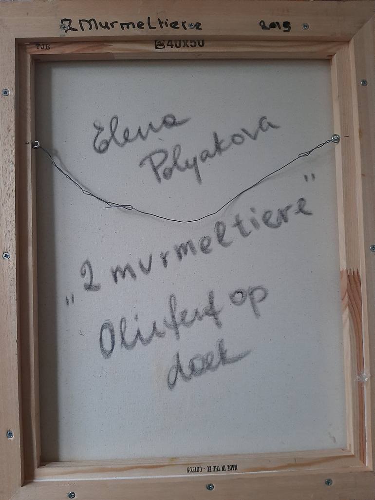 Original Realism Animal Painting by Elva Polyakova