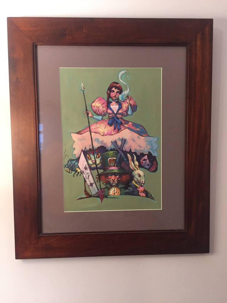 Original Conceptual Fantasy Painting by Paul Harmon