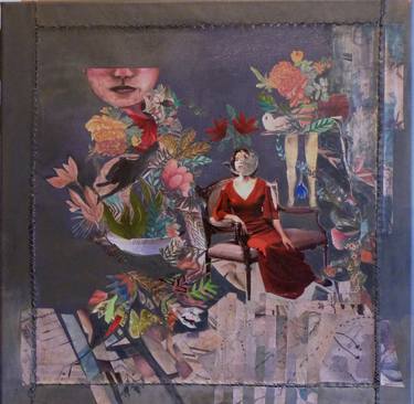 Original Women Collage by SILVIA COHEN