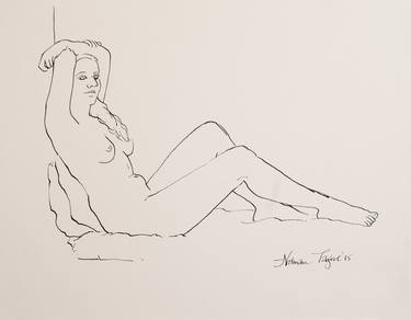 Original Figurative Body Drawings by Norman Tagore