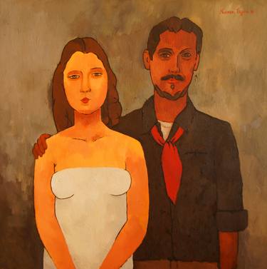 Original Figurative People Paintings by Norman Tagore