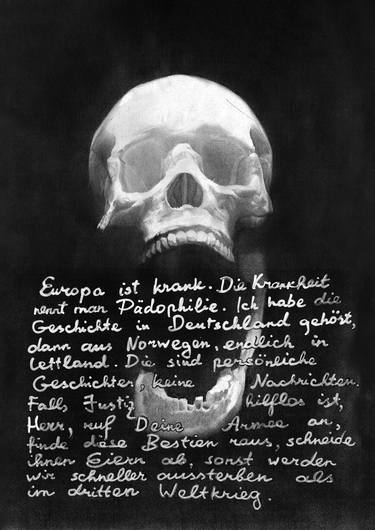 Print of Conceptual Mortality Drawings by Modris Braslins