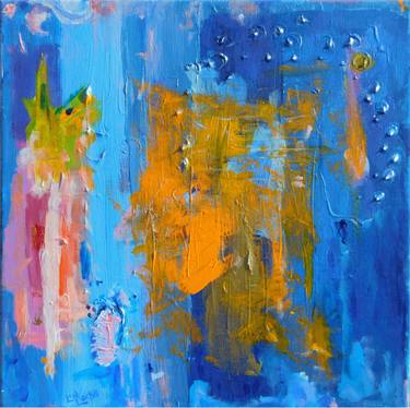 Original Abstract Expressionism Abstract Paintings by Lisa Locke