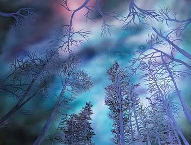 Print of Tree Paintings by Kamila Strzeszewska