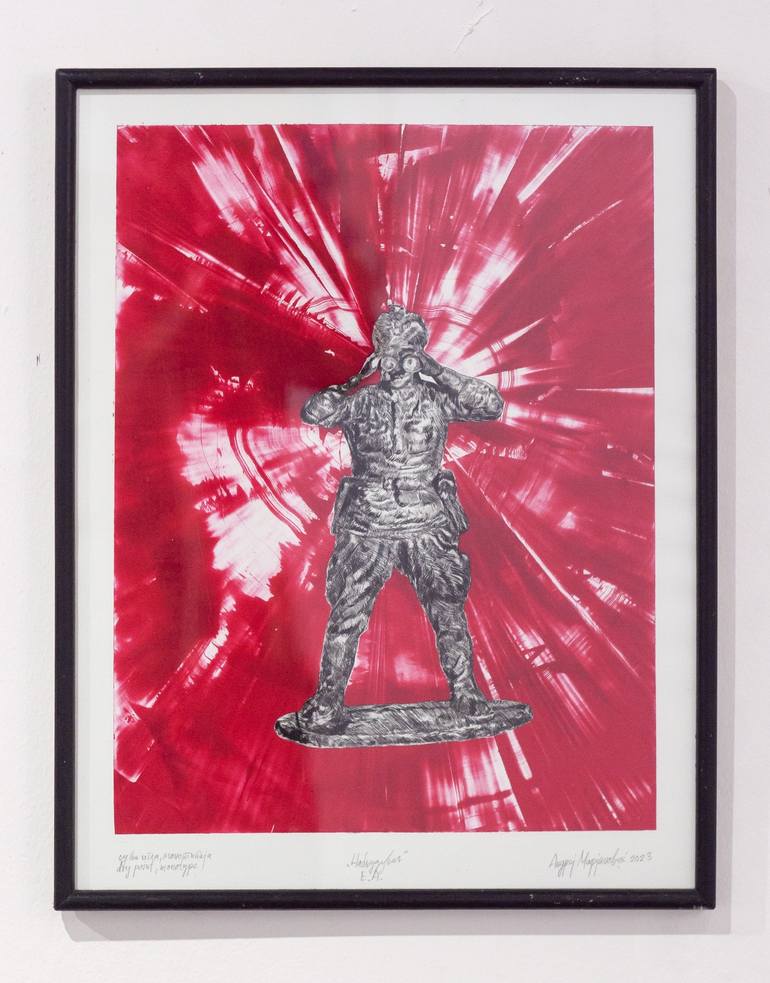 Original Figurative People Printmaking by Andrej Marjanovic