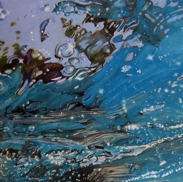 Original Abstract Water Paintings by Ursula Blancas