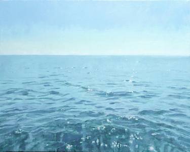 Print of Expressionism Seascape Paintings by Théodore Bouret