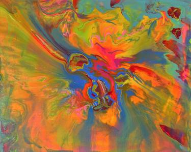 Original Abstract Paintings by Maxine Holmes