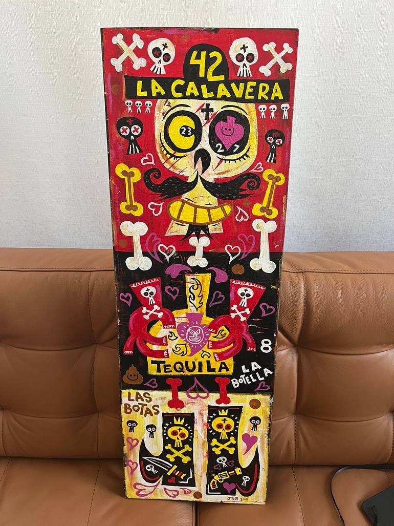 Original Pop Art Other Painting by Jorge R Gutierrez