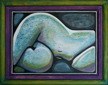 Original Nude Painting by MARYELLEN SZPER