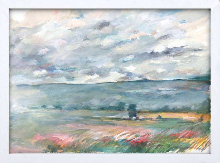 Original Impressionism Landscape Painting by Guy Pickford