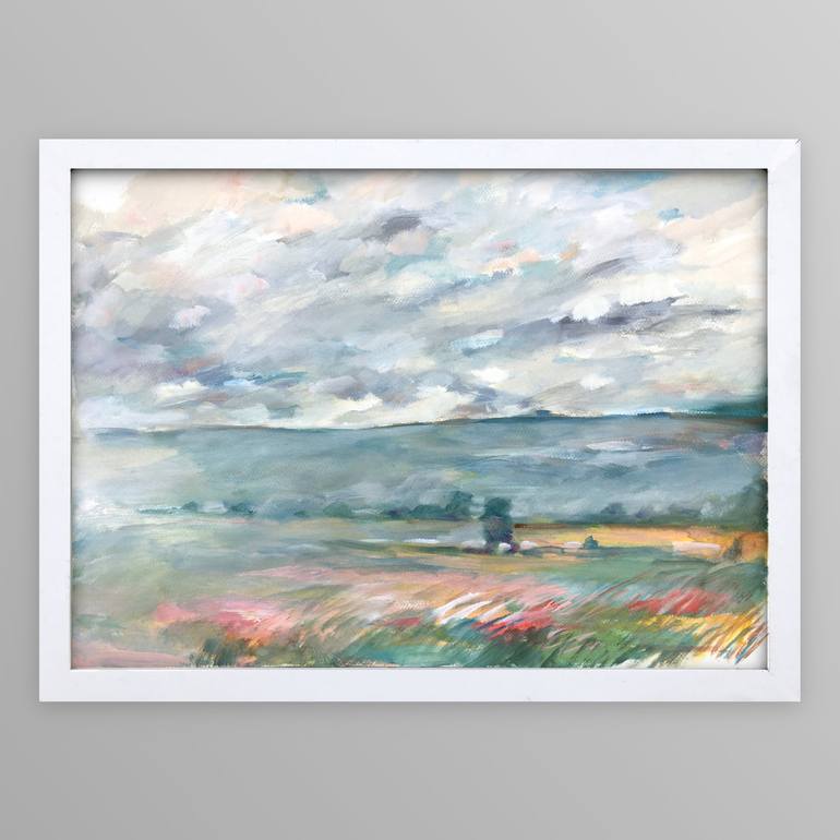 Original Impressionism Landscape Painting by Guy Pickford