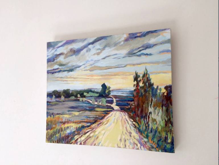 Original Impressionism Landscape Painting by Guy Pickford