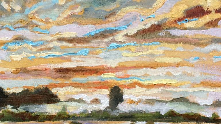 Original Impressionism Landscape Painting by Guy Pickford