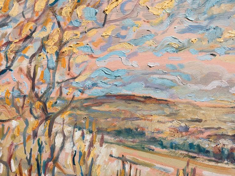 Original Impressionism Landscape Painting by Guy Pickford
