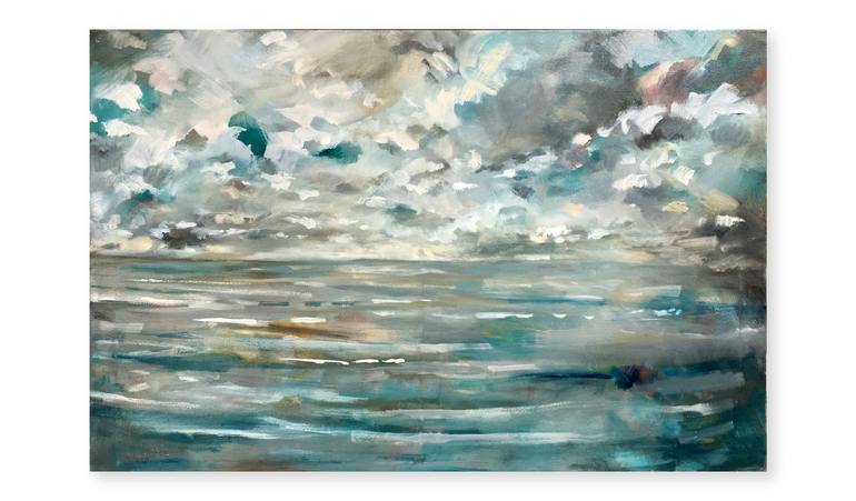 Original Impressionist Seascape Painting by Guy Pickford