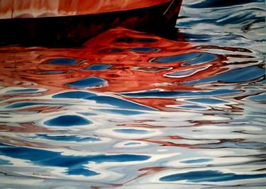 Original Modern Water Paintings by Asterios Lamprou