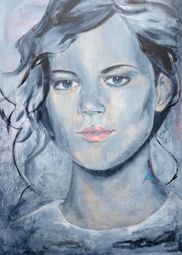 Original Figurative Portrait Paintings by Meriam van Ravesteyn