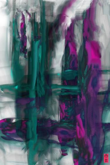 Original Abstract Digital by Alexander Heiduschka