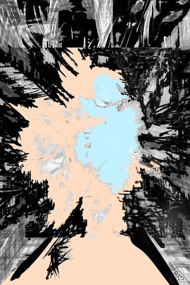 Original Abstract Digital by Alexander Heiduschka