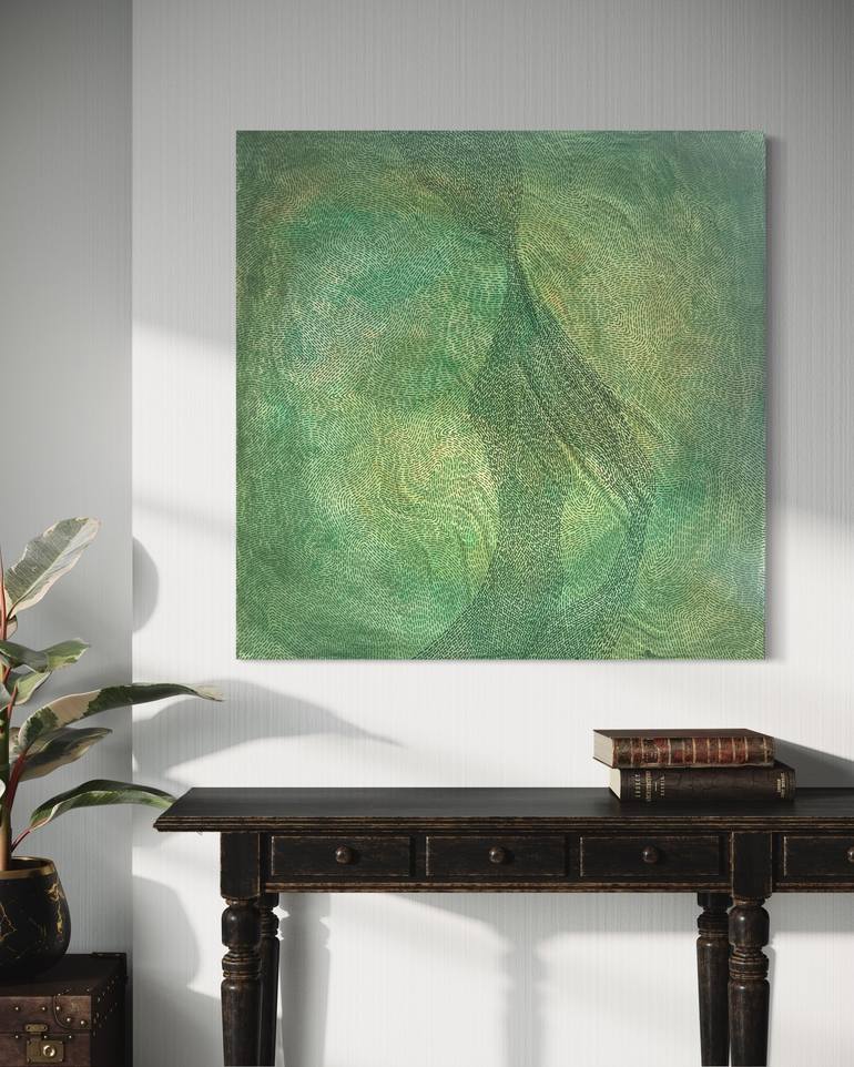 Original Abstract Painting by Anna Collevecchio