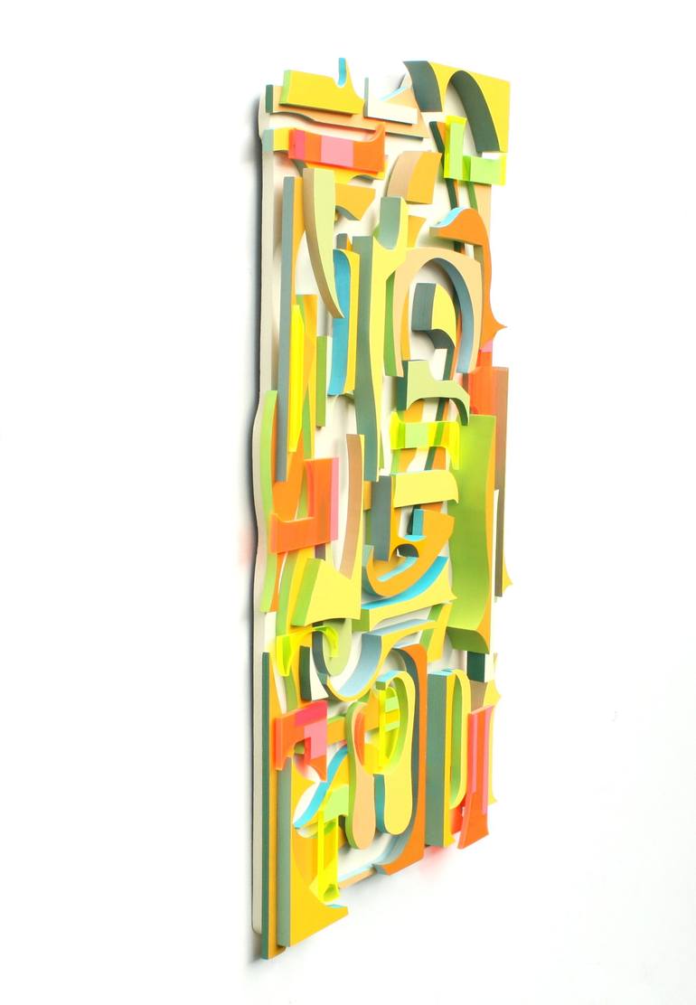 Original 3d Sculpture Abstract Mixed Media by Vince Smith