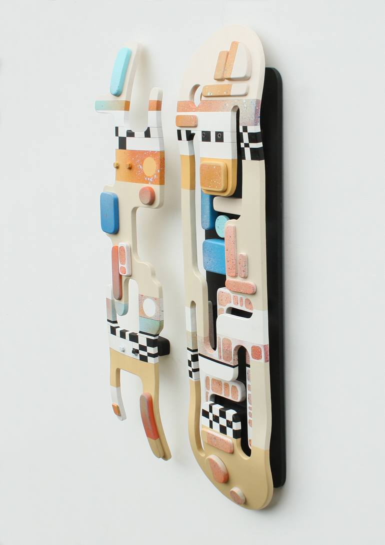 Original Street Art Travel Mixed Media by Vince Smith