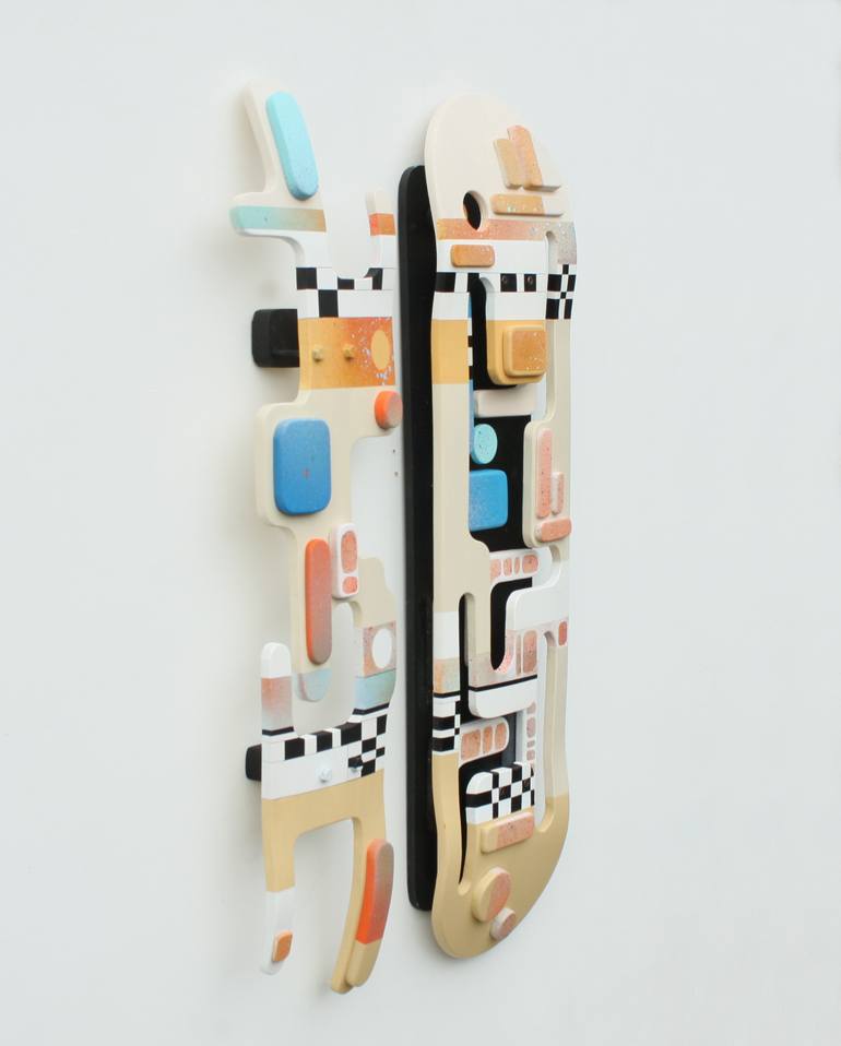 Original Street Art Travel Mixed Media by Vince Smith