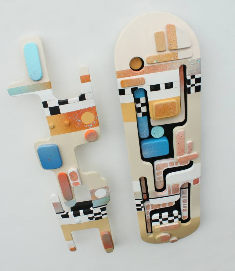 Original Street Art Travel Mixed Media by Vince Smith