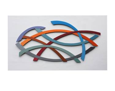 Original Abstract Wall Sculpture by Vince Smith