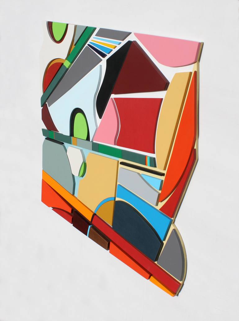 Original Abstract Graffiti Sculpture by Vince Smith